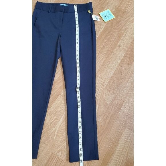 CeCe Stretch Twill Straight-Leg Pants Size 2 - Picture 8 of 12